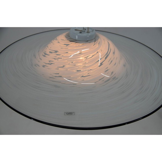 Image 1 of Vintage Murano glazen hanglamp, Italië 1980