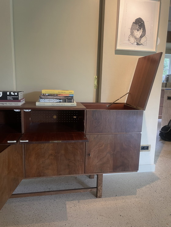 Image 1 of Vintage platenmeubel dressoir audio