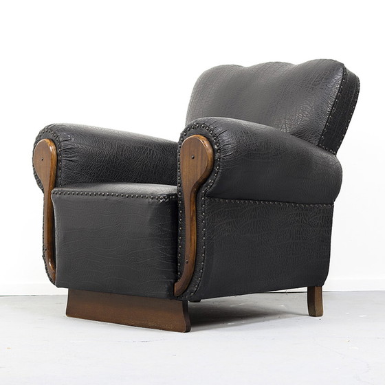 Image 1 of Franse Art Deco Fauteuil