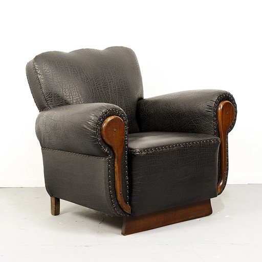 Franse Art Deco Fauteuil