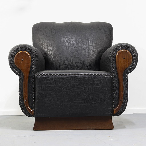 Franse Art Deco Fauteuil