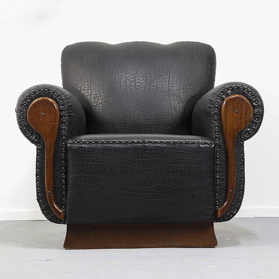 Image 1 of Franse Art Deco Fauteuil