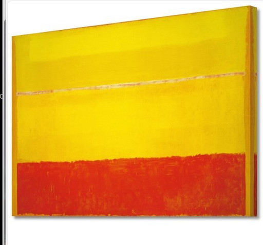 Mark Rothko  -----Yellow And Red