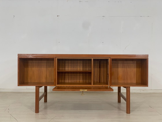 Image 1 of Omann junior teak bureau model 76