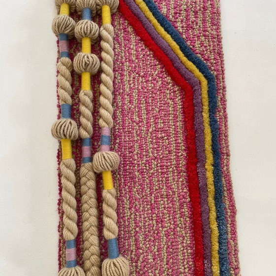 Image 1 of Vintage wollen wandkleed van Ewald Kröner voor Schloss Hackhausen, Duitsland 1970