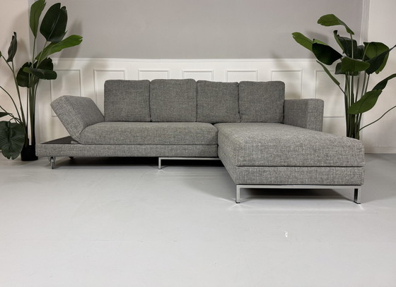 Image 1 of Brühl Fourtwo Designer Sofa Stoffen Bank Bed Vier Twee Grijs