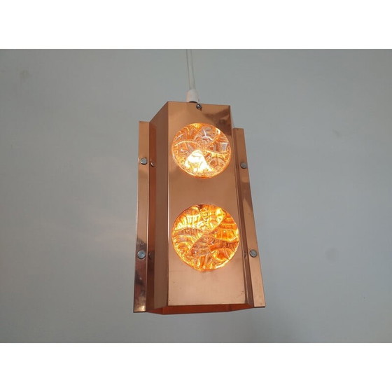 Image 1 of Vintage hanglamp Vitrika, Denemarken 1960