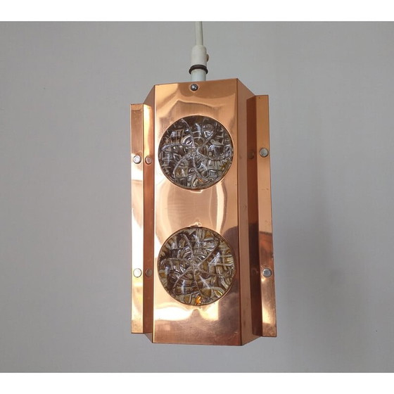 Image 1 of Vintage hanglamp Vitrika, Denemarken 1960