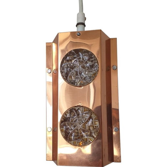 Image 1 of Vintage hanglamp Vitrika, Denemarken 1960