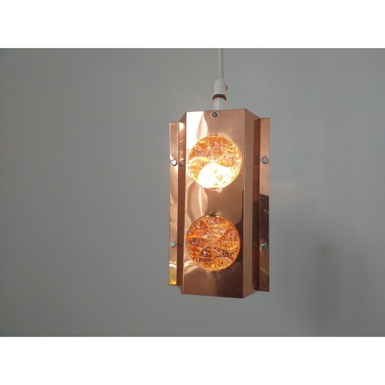 Image 1 of Vintage hanglamp Vitrika, Denemarken 1960