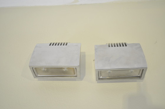 Image 1 of 2x vintage wandlampjes