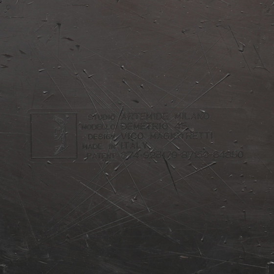 Image 1 of Vico Magistretti (1920-2006) - Studio Artemide, Milano - 1966 - Demetrio 45