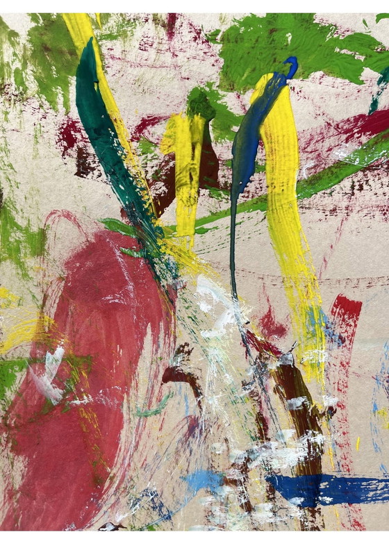 Image 1 of Abstracte gouache