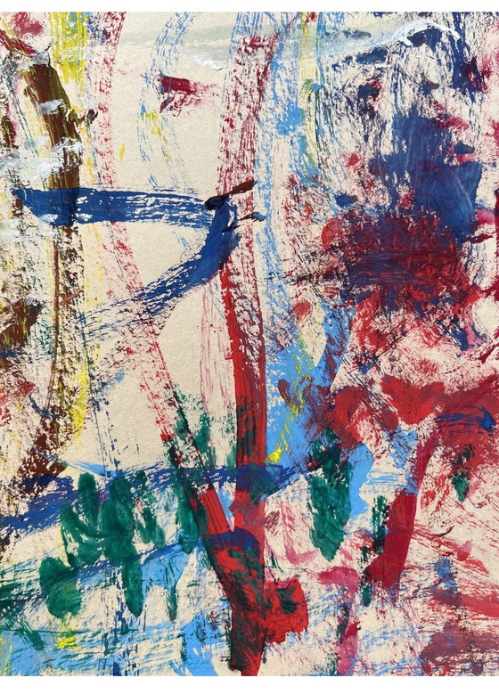 Image 1 of Abstracte gouache