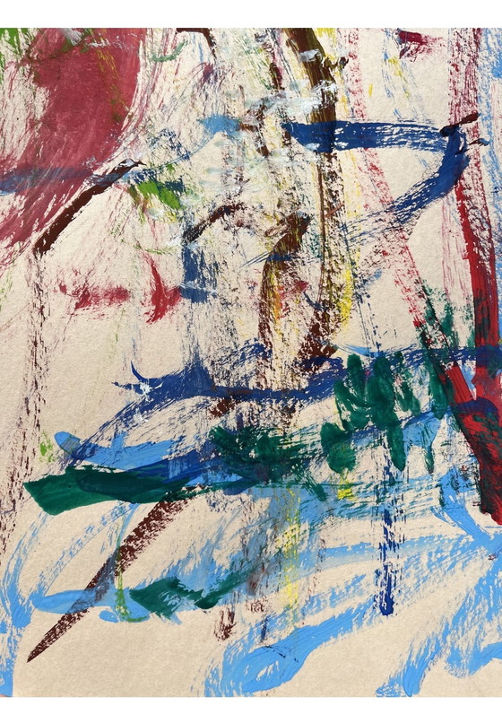 Image 1 of Abstracte gouache