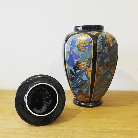 Image 1 of Vintage Art Deco vaas, Italië