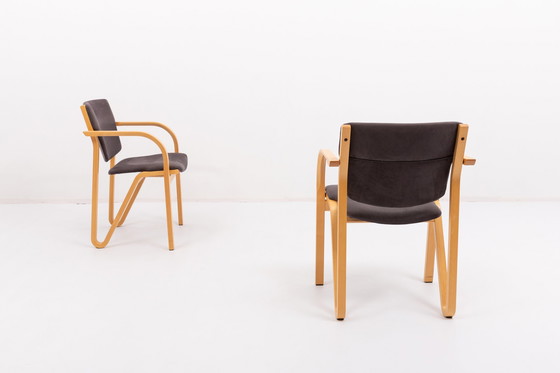 Image 1 of 6x Vier Design stoelen