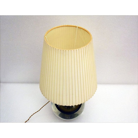 Image 1 of Mid Century tafellamp van Flavio Poli voor Seguso Murano, jaren 1950