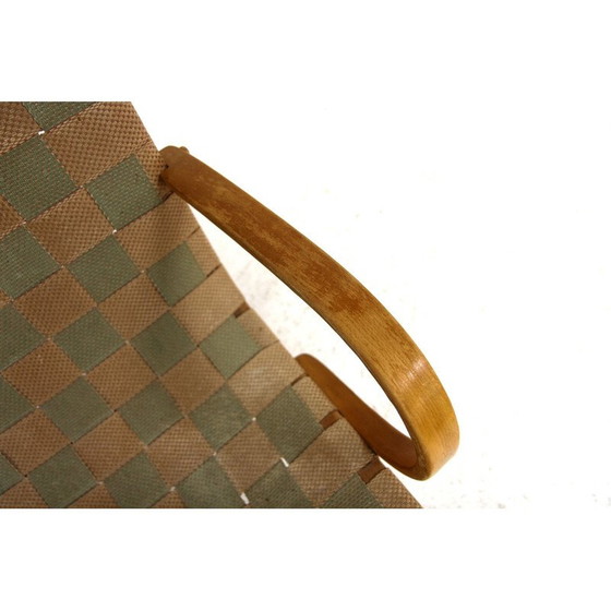 Image 1 of Scandinavische vintage beukenhouten fauteuil, Zweden 1970