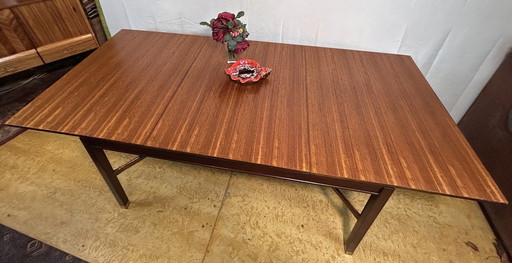 Mid Century Retro Vintage Teak Langwerpige Eettafel Door Gplan 1950
