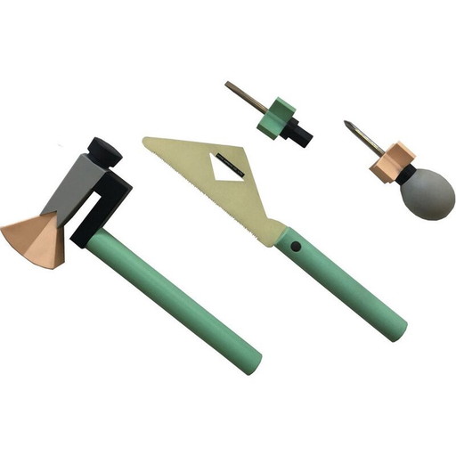 Vintage Memphis gereedschapsset van Koyo Sangyo 1980