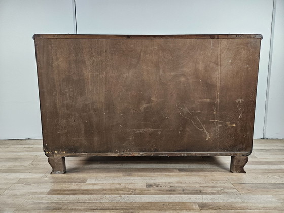 Image 1 of Art Deco Dressoir In Notenhout Burl