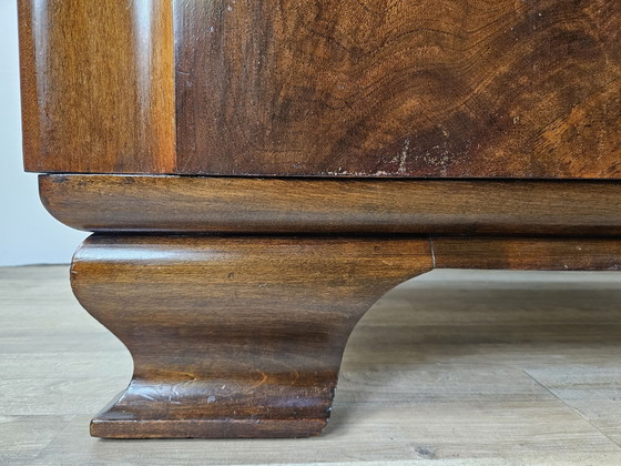 Image 1 of Art Deco Dressoir In Notenhout Burl