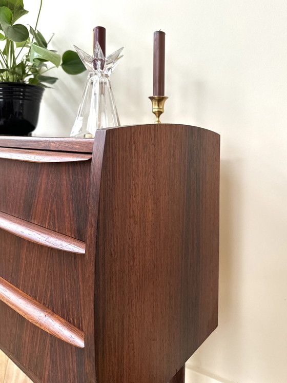 Image 1 of Vintage Ladekast Rosewood Dressoir Denemarken