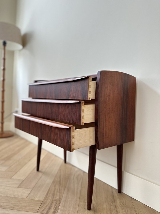 Image 1 of Vintage Ladekast Rosewood Dressoir Denemarken