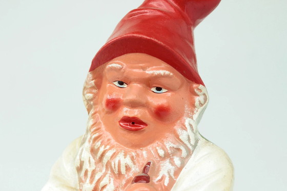 Image 1 of Heissner Kabouter / Tuinkabouter Mid Century "Twee Vrienden"