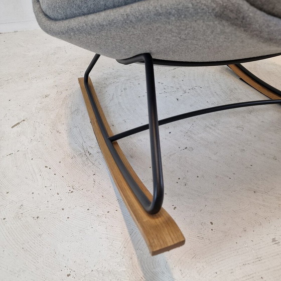 Image 1 of Vintage metalen en stoffen stoel van Geoffrey Harcourt voor Artifort, 1960