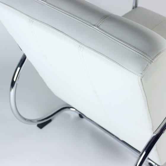 Image 1 of 1930S Chroom & Leren Fauteuil Door Hynek Gottwald, Tsjecho-Slowakije