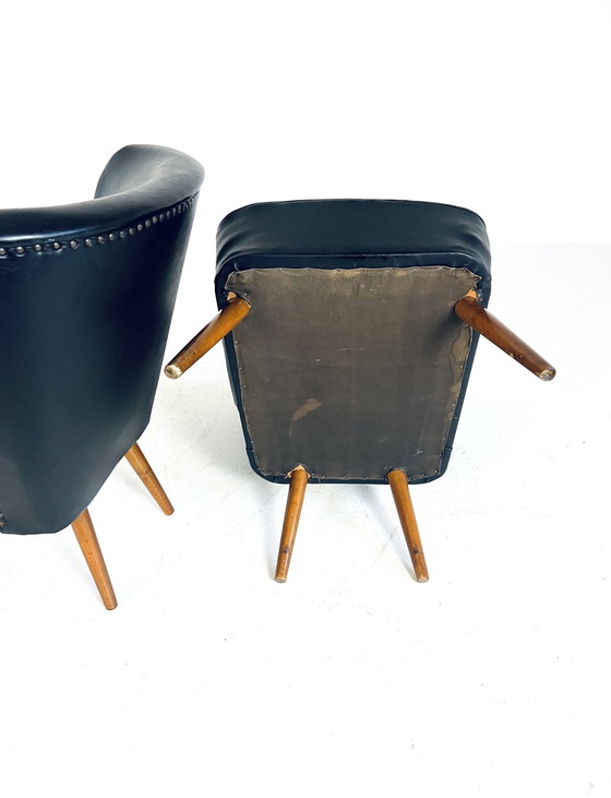 Image 1 of 2X Vintage Cocktailfauteuil ‘50