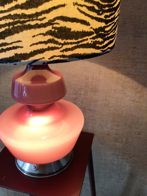 Image 1 of Vintage Holmegaard Lamp Met Kap In Eersteklas Conditie 