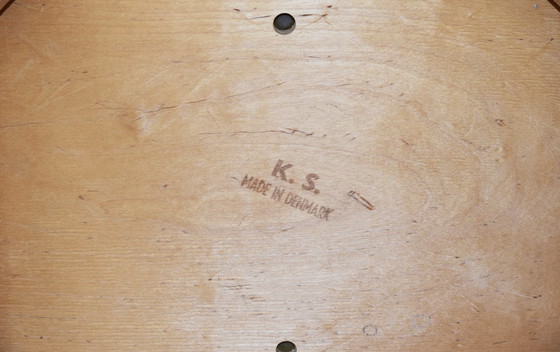 Image 1 of Deense teakhouten en lederen eetkamerstoelen van Henning Kjærnulf voor Korup Stolefabrik, 1960S, set van 4