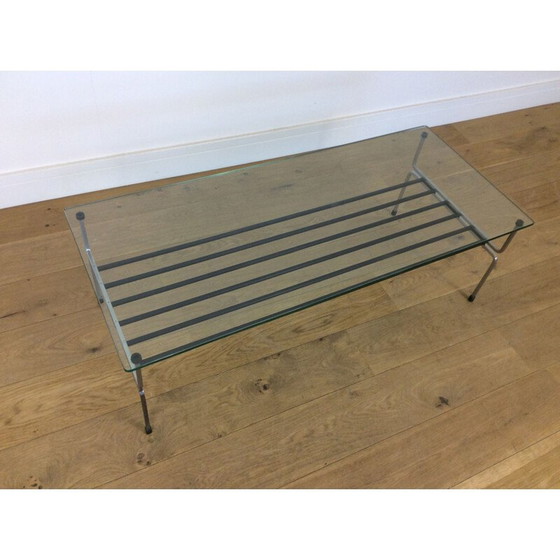 Image 1 of Vintage glazen salontafel, Angletere 1960