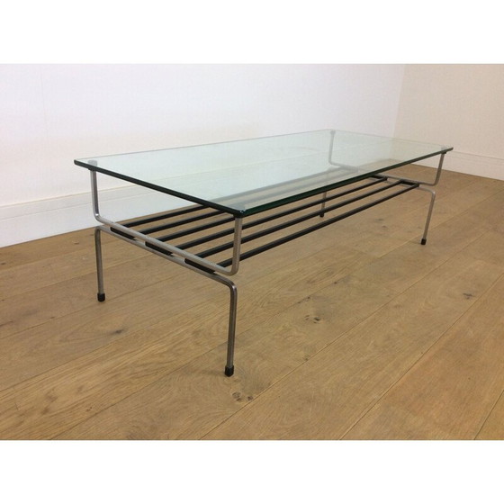 Image 1 of Vintage glazen salontafel, Angletere 1960