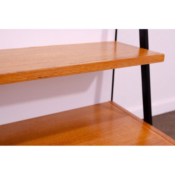 Image 1 of Vintage beukenhouten boekenkast voor Tatra Nabytok, Tsjecho-Slowakije 1960