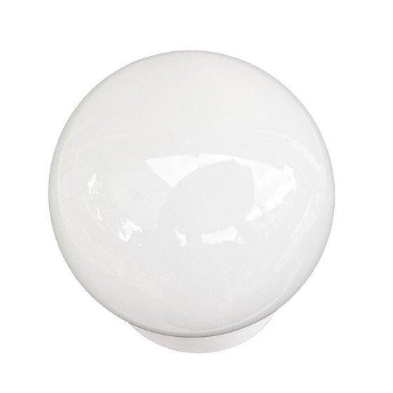 Image 1 of Vintage wit glazen wandlamp voor Elektrosvit Nové Zámky, Tsjecho-Slowakije 1960