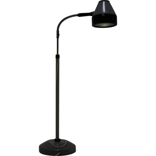 Metalen vloerlamp uit Mid Century, Polen 1960