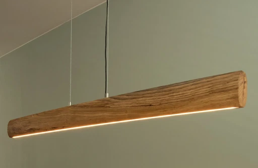 Ovale Houten Design Hanglamp