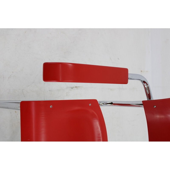 Image 1 of Vintage gerestaureerde Bauhaus buisfauteuil, Duitsland 1940