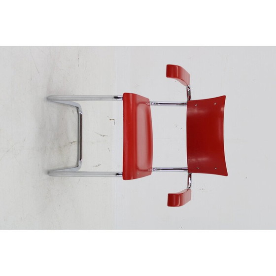 Image 1 of Vintage gerestaureerde Bauhaus buisfauteuil, Duitsland 1940