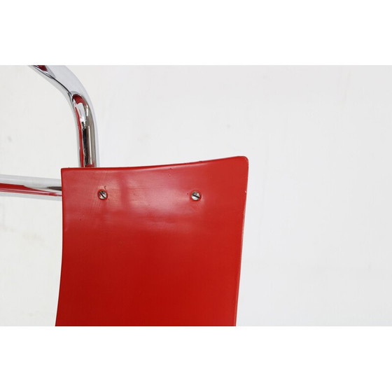 Image 1 of Vintage gerestaureerde Bauhaus buisfauteuil, Duitsland 1940