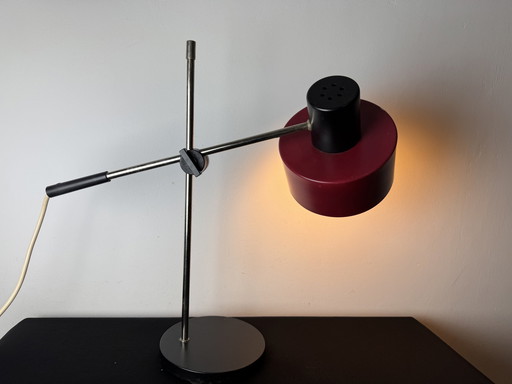 Oude Vintage Hengellamp Bureaulamp 