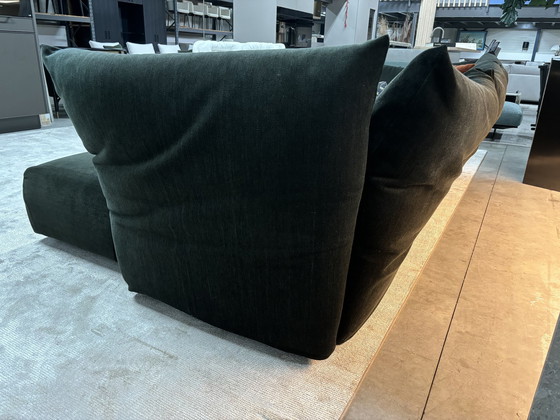 Image 1 of Edra “ Standard “ Modulaire Bank 280-312Cm + Pouf 80X60Cm