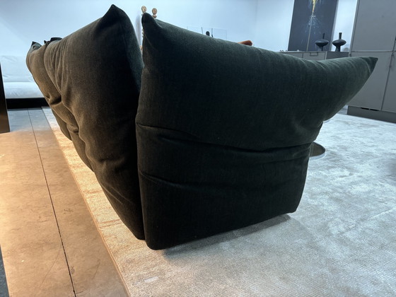 Image 1 of Edra “ Standard “ Modulaire Bank 280-312Cm + Pouf 80X60Cm