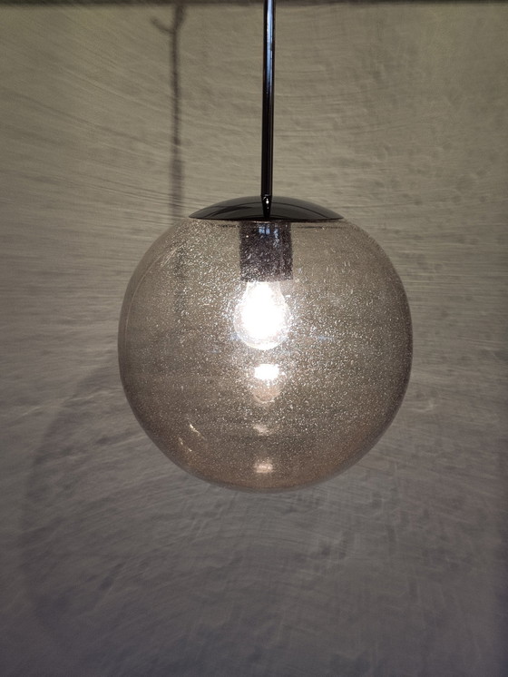 Image 1 of Vintage Glazen Hanglamp 