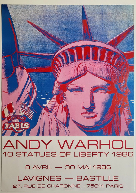 Image 1 of Andy Warhol - 10 statues of liberty - 1986