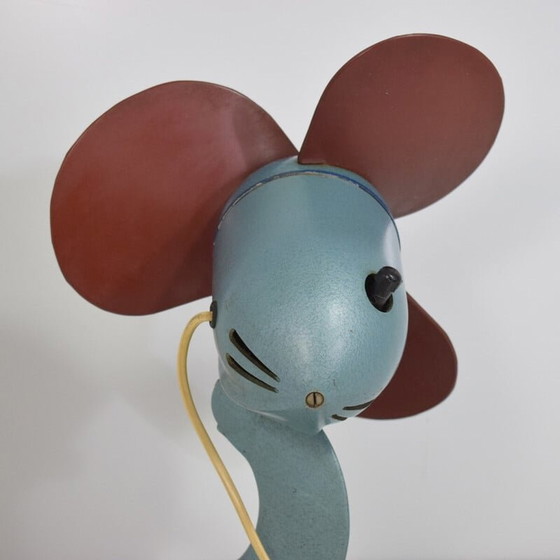 Image 1 of Vintage roterende ventilator met zachte vinnen, 1960